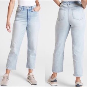 Athleta Sculptek Straight Leg Ankle Jeans size 16